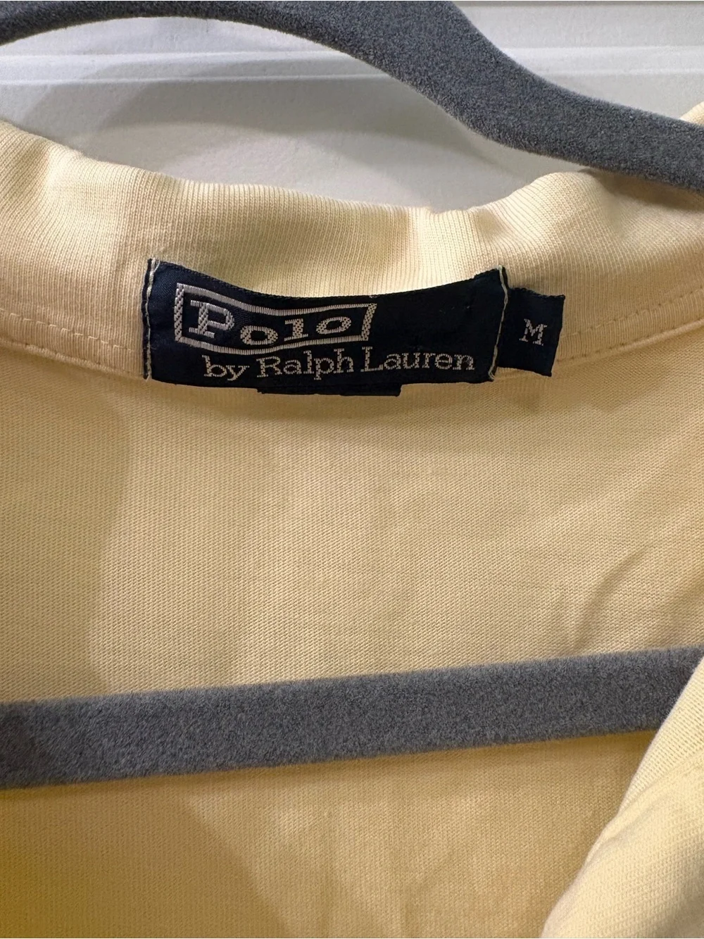 Polo by Ralph Lauren Men's Yellow Pocket Polo Shirt